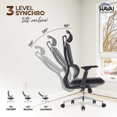 Health Focused Chair: Durable Orthopedic Office Chair image 4