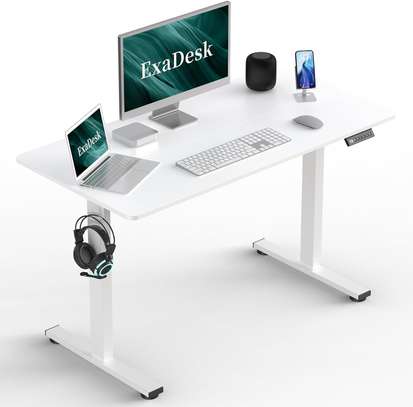 Standing electric height adjustable desk image 12