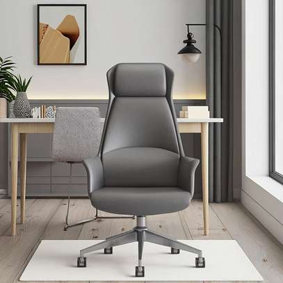 Executive Chairs : High-back Leather Boss Chair image 5