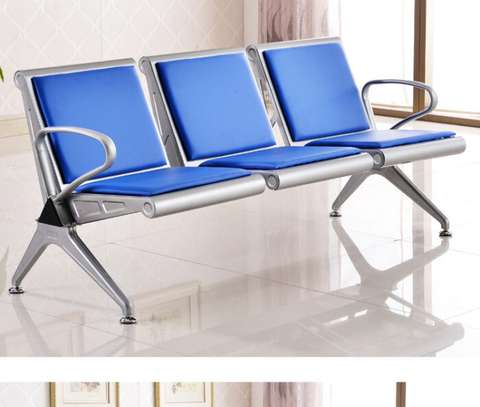 Office Chair; 3-Linked Reception Office Bench in Ogembo image 7