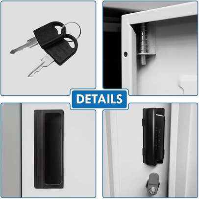 Steel Storage Cabinet with 6 Doors image 4