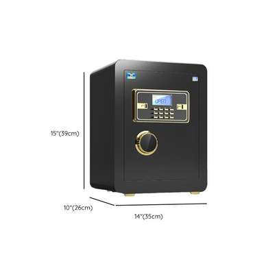 Office Safe : Brown  Steel Fireproof safe With Battery image 2