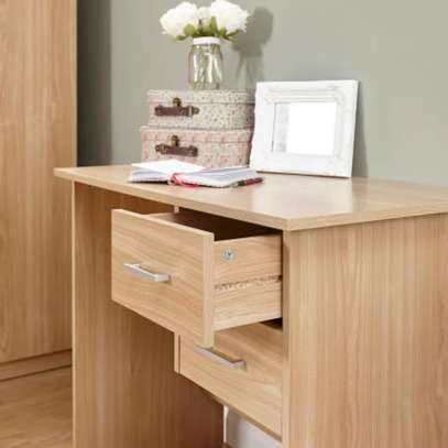 Wooden 1m Office Stuff Desk image 8