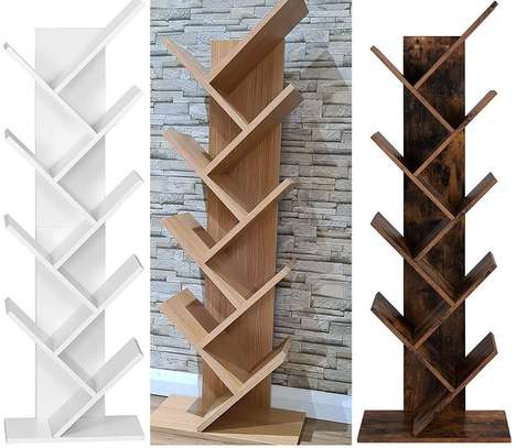 8 Tier Wooden Tree Shaped  Bookshelf image 12