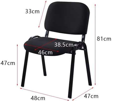Office Chair; High-density Cushioned Finish Office Chair image 5