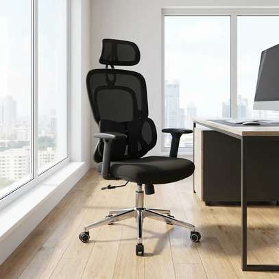High Back Orthopedic Mesh Office Seat image 6