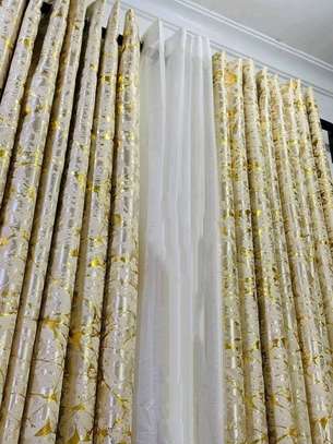3 IN 1 HEAVY CURTAINS WITH SHEER image 3