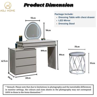 Modern Vanity Makeup Table image 3