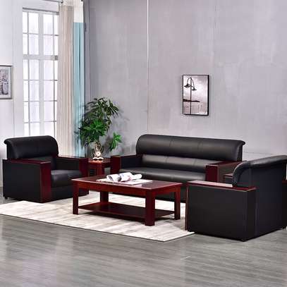Office Sofa: 5-Seater Waiting Office Sofa In Tinga image 3