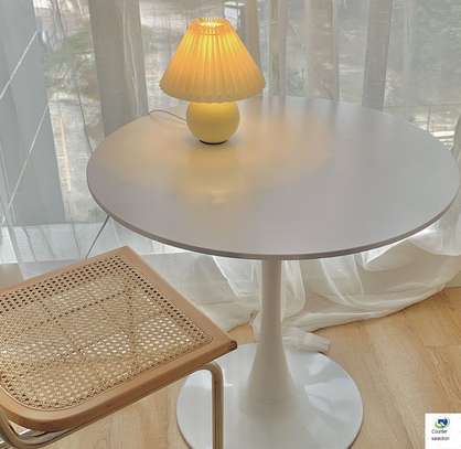 Modern Design Round Durable MDF Mini Conference Table image 11