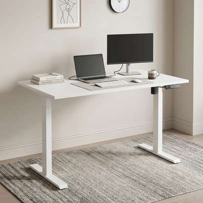 1.2  M White Electric Standimg Desk image 4