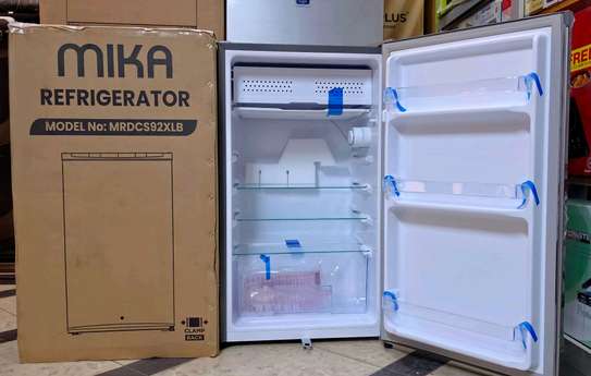 Mika MRDCS92XLB Compact Stainless Steel Fridge image 2