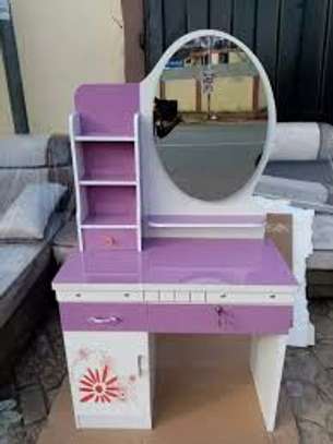Modern Unlighted Wooden Dressing Mirror image 11