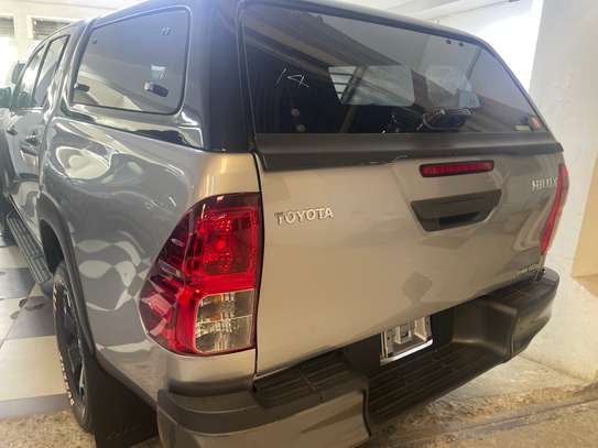 Toyota Hilux 2023 Silver Pickup Durable Performance image 3