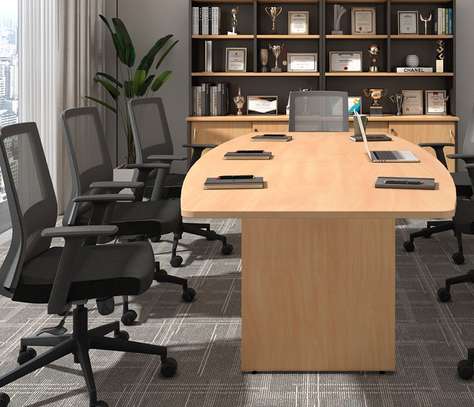 Boardroom table: Oval 2.0 meter Boardroom Table image 4