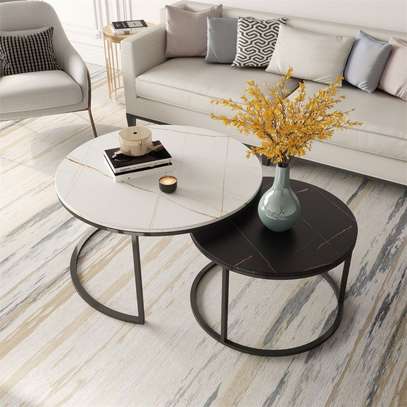 Coffee Tables: Marble Modern Style Coffee Table image 2