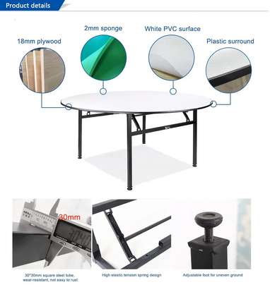 1.8 M Round Outdoor Foldable Table image 8
