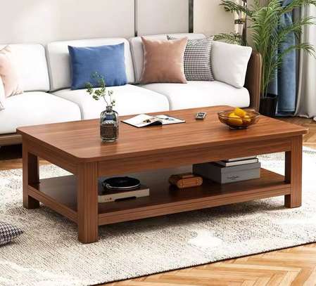 Modern Wooden Coffee-tea Table For Living Room image 10