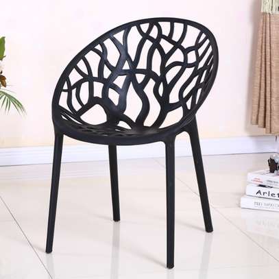 Dining Chair: Plastic Stackable Dining Chair In Kendu image 6