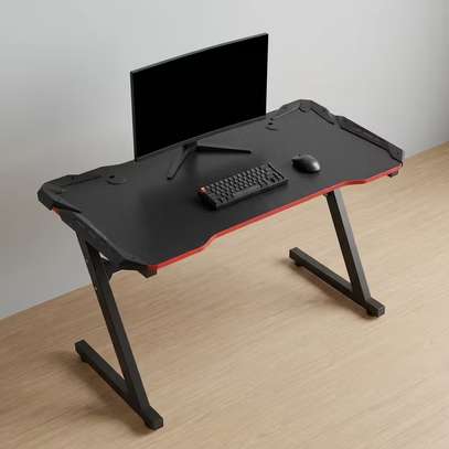 Gaming Desk; Home Office Gaming Desk with Led Lights image 9