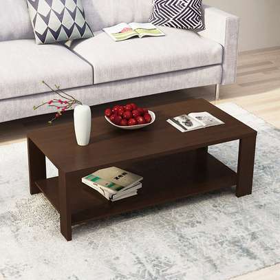 Dining Table: Brown Dining Coffee Table In Metamanywa image 4