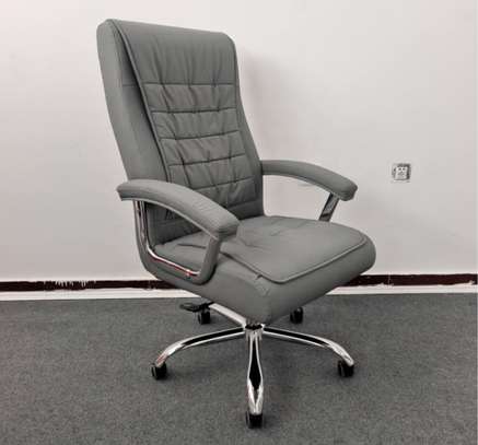 High Back Leather Office Chair image 8