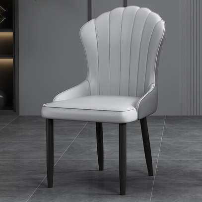 Dining Chairs;Gray Modern Dining Chair In Sotik image 5
