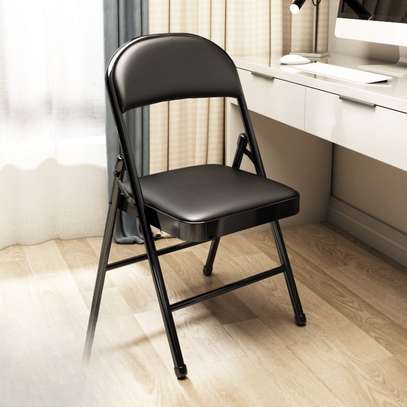 Office Chair : Black Metallic Office Chair image 6