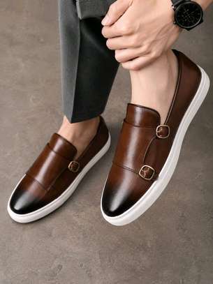 Royale double monk men shoes image 3
