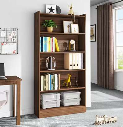 Wooden 5 Tier Open Bookshelf image 9