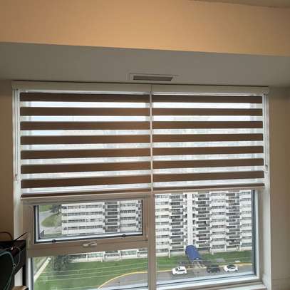 Black Zebra Window Blinds image 5