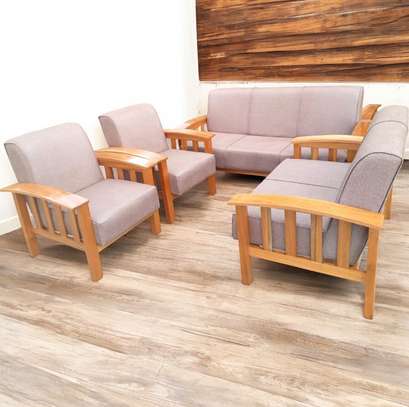 7 Seater Fabric Meeting Office Sofa image 2