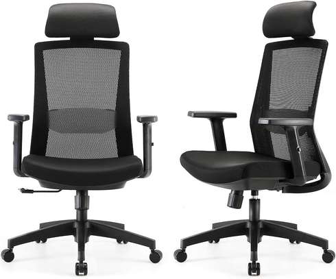 High-back orthopedic office seat image 14