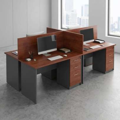 Office Workstation; 4 Way Local made Workstation in Keroka image 8
