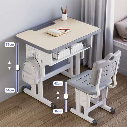 Kids Furniture; Adjustable Kids Desk and Chair image 4