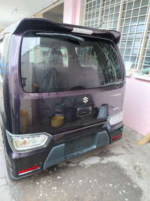 Suzuki String wagon 2018 black hybrid image 10