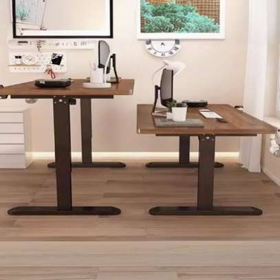 Standing Desks: Modern Height Adjustable Motor Powered Desk image 3