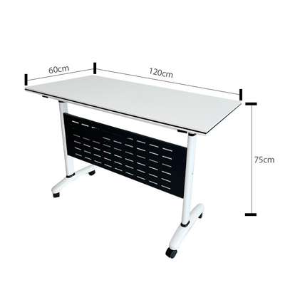 Modern Foldable 120cm Training Table image 8
