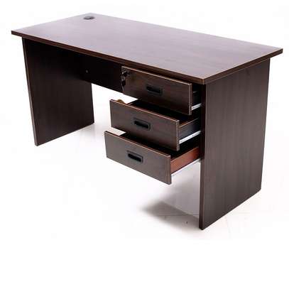 3 Drawer Lockable Home Office Desk image 9