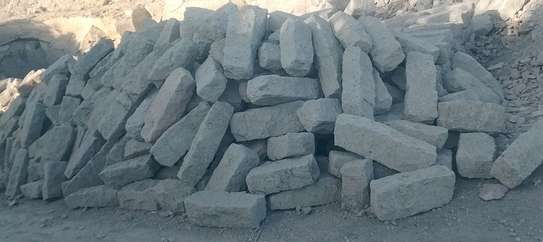 Machine cut , Foundation stones & Ballast image 6