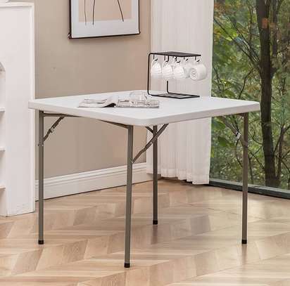 Foldable Table; Portable Plastic Foldable Table image 14