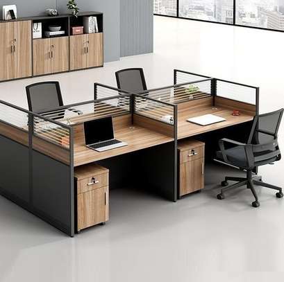 Office Workstation;4-Person Modern Office Workstation image 5