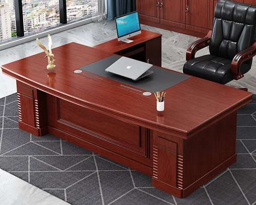 Office desk: 220cm Executive Office Desk image 2