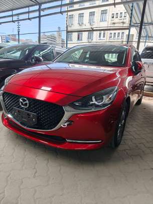 Mazda 2 red wine petrol 2020 2WD image 3