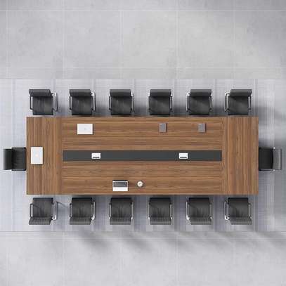 Conference  Table; 3000mm Wooden Office Boardroom Table image 6