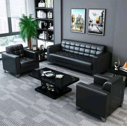 5-Seater Executive Leather Office Sofa Set image 3