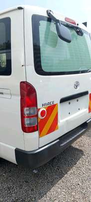 Toyota Hiace 7L 2018 model fully loaded white color image 2