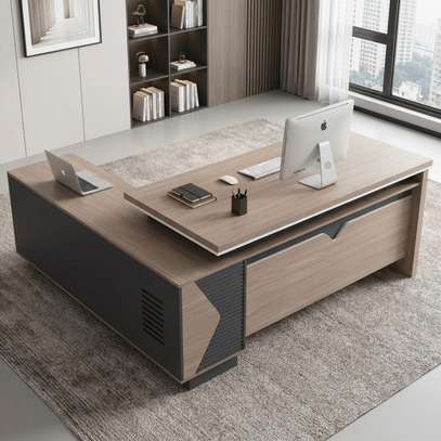 180cm Imported L-Shaped Office Desk image 3
