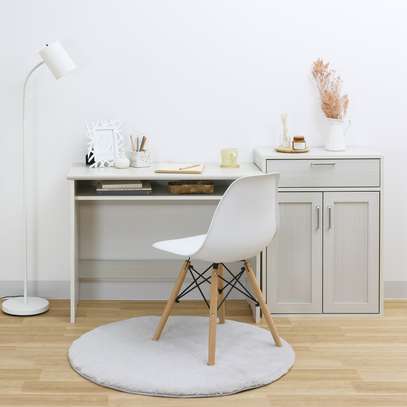 Dining Chairs;Plastic Eames Dining Chair In Tabaka image 2