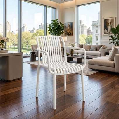 Outdoor Chairs:Stackable Outdoor Chair In Awendo image 5